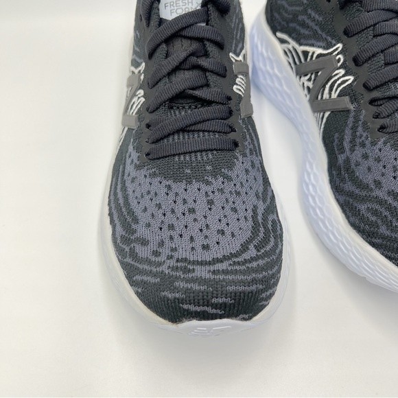 New Balance Size 5 Fresh Foam 1080 V10 Black Blue White Running Sneakers Shoes - Picture 5 of 13